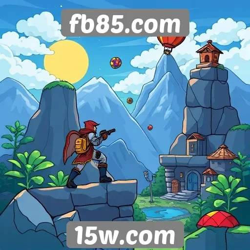 Visão geral do catálogo de jogos do fb85.com